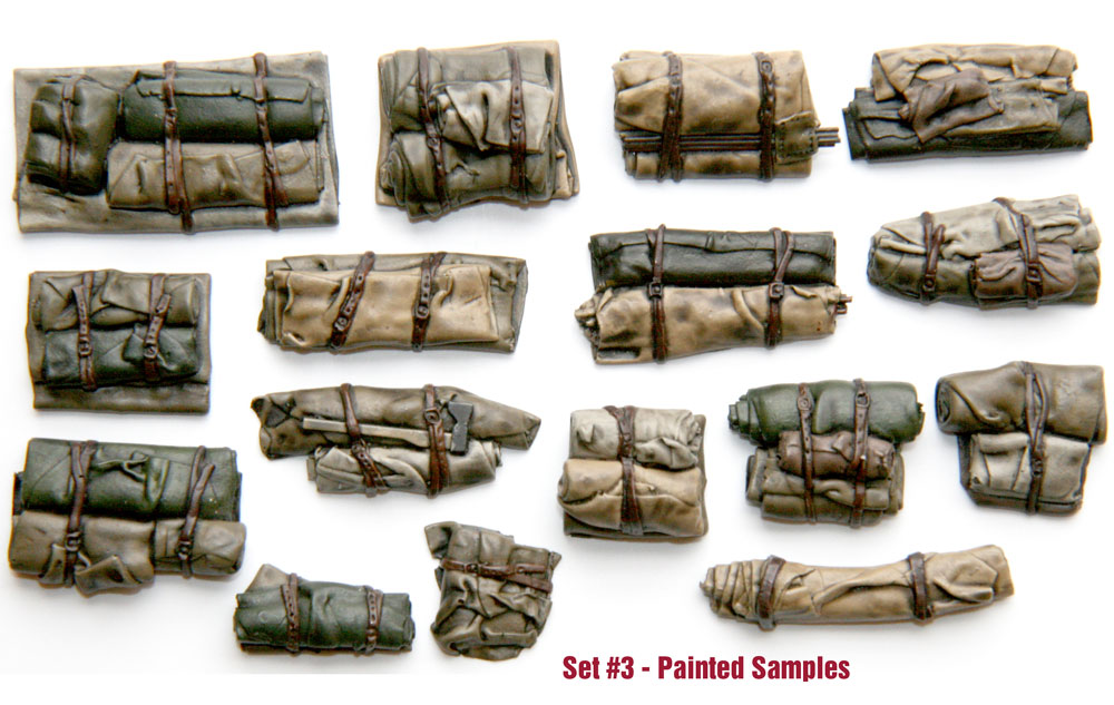 1/35 scale resin model kit Camo Nets #4 Rough Style Long 